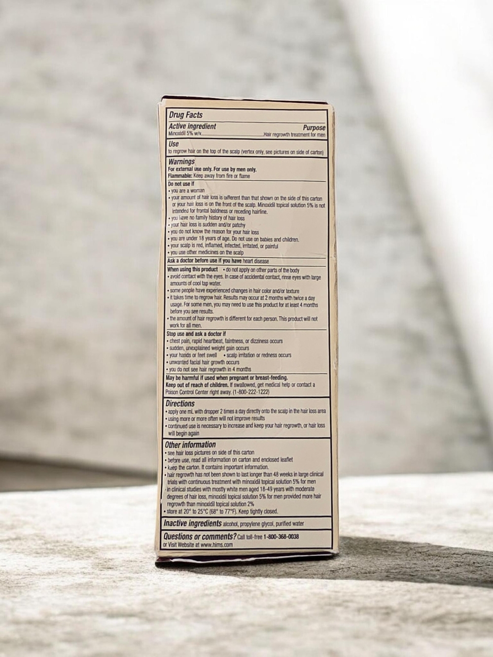 🆕️HIMS Men’s Hair Regrowth Treatment Unscented - Picture 4 of 4